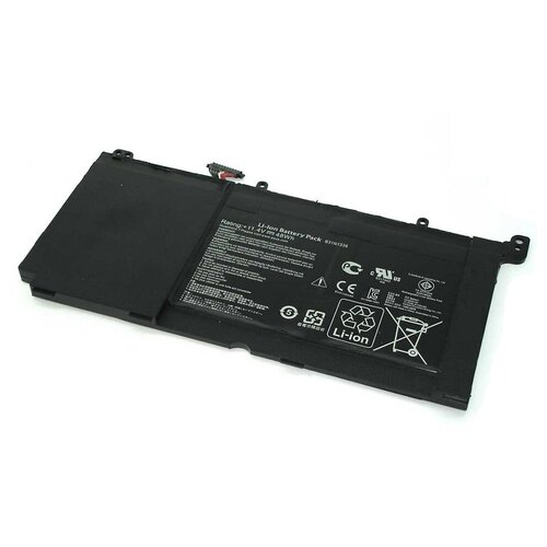 Аккумуляторная батарея для ноутбука Asus VivoBook V551LB (B31N1336) 11.4V 48Wh аккумуляторная батарея для ноутбука asus vivobook v551lb b31n1336 11 4v 48wh