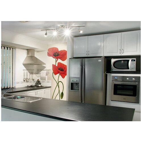 Фотообои DIVINO Маки 100см270холст 2356₽