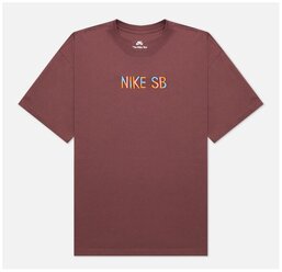Мужская футболка Nike SB Mosaic бордовый , Размер XXL