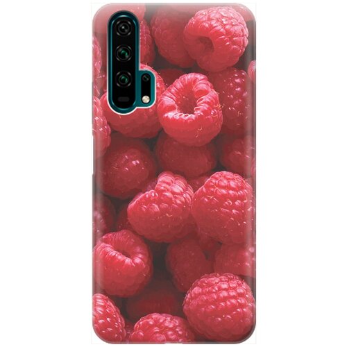 фото Re:pa накладка transparent для honor 20 pro с принтом "малинки"