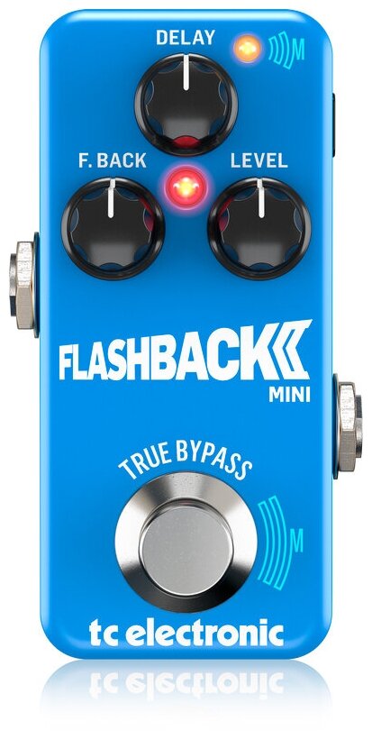 TC Electronic Flashback 2 Mini Delay эффект делэй, функция Tap, ультакомпактный корпус