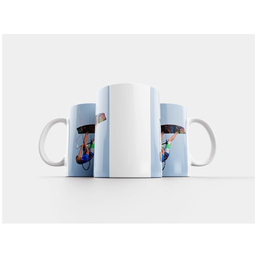 фото Кружка "серфить, кайтсерфинг, человек" 320 мл lotsprints