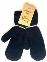 Варежки детские двухслойные Airwool, 100% шерсть, 5 размер