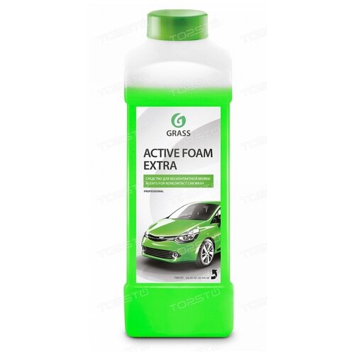 Активная пена Active Foam Extra GRASS, 1кг (700101) автошампунь lavr truck бесконтактной мойки грузового транспорта 1 40 1 80 1 л ln2346