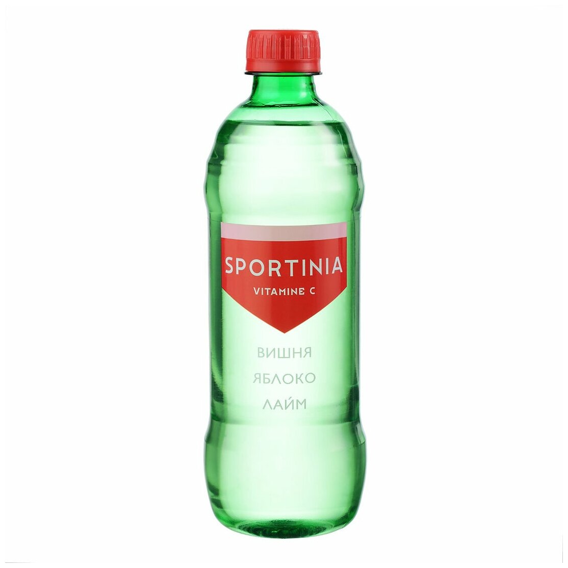Спортивный витаминизированный напиток Sportinia Vitamine C (Спортиния Витамин С) Вишня, яблоко, лайм 0.5 л / 12 бут. - фотография № 2
