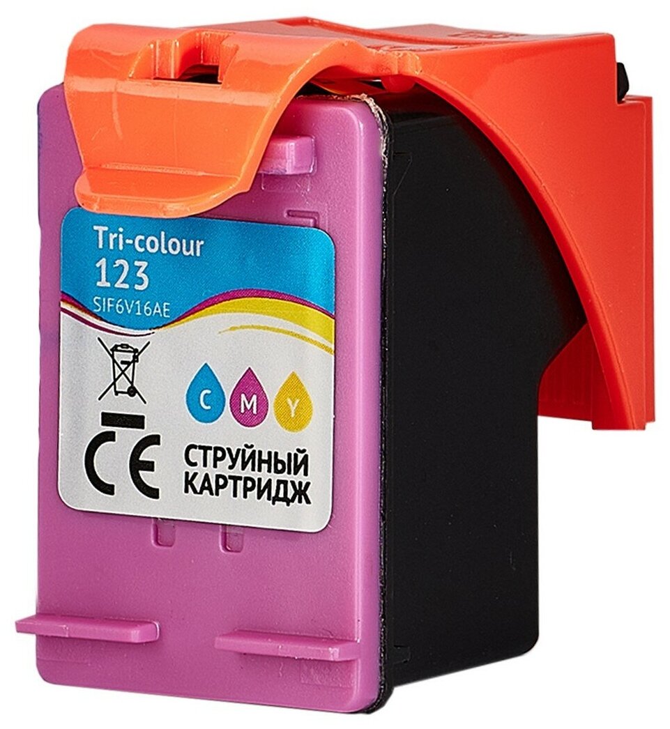 Струйный картридж Sakura F6V16AE для HP DeskJet 1110/1111/1112/2130/2131/2132/2133/2134/2630/3639 AIO;Envy 4510/4511/4516/4517/4520/4521/4522/4523/4524/4524/4525/4526/4527/4528/5010/5012/5014/5020/503 - фото №2