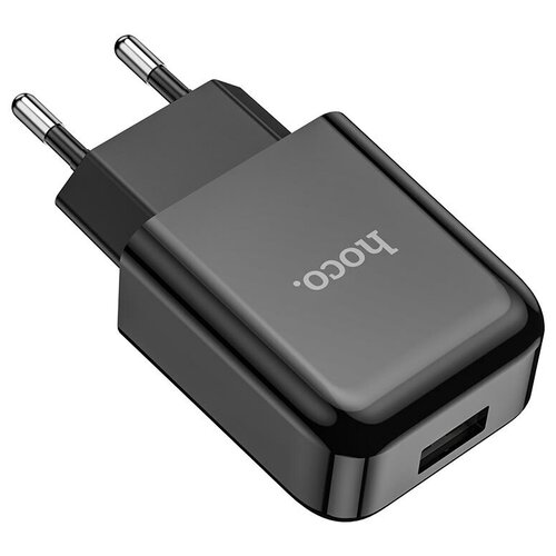 фото Зарядное устройство hoco n2 vigour single usb, 2a, черный