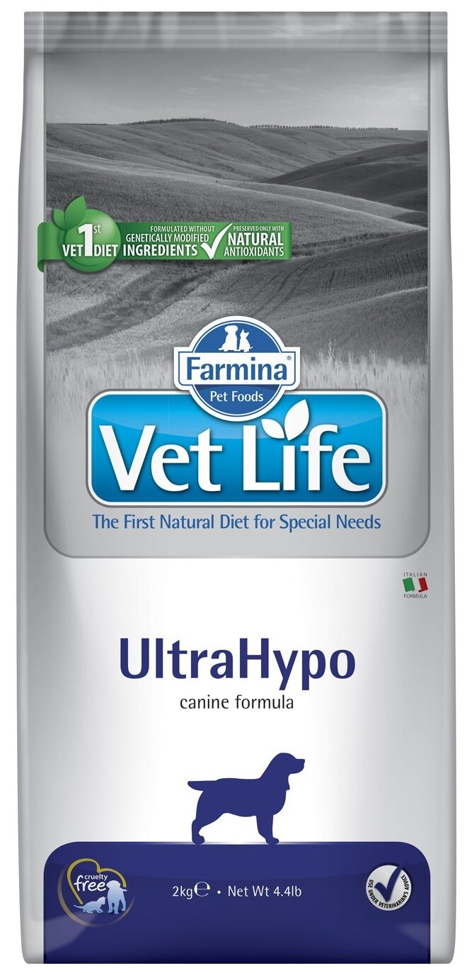 Сухой корм для собак Farmina Vet Life UltraHypo 2 кг
