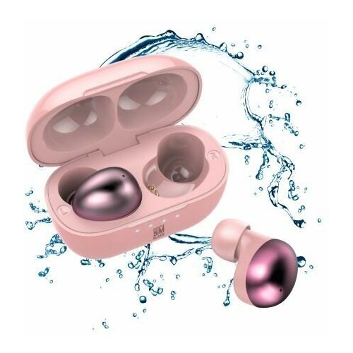 Наушники Soundmax SM-TWS2107B розовый 313100₽