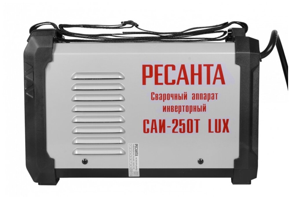 Сварочный аппарат инверторный САИ-250Т LUX Ресанта - фотография № 7