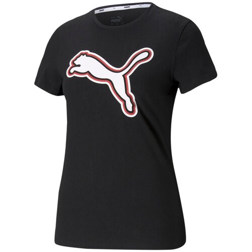 фото Футболка puma summer stripes graphic tee черный m 84581101