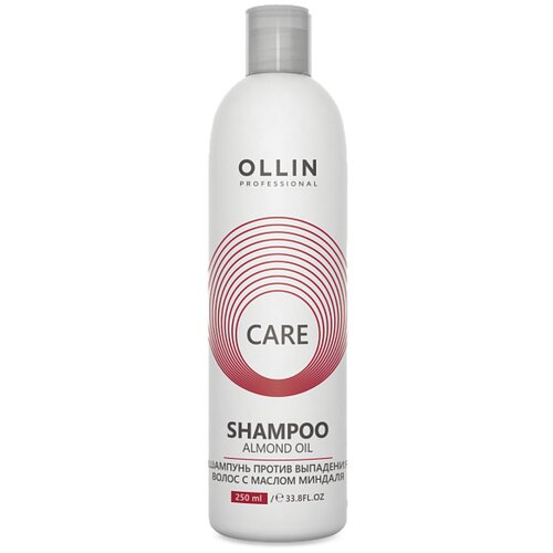 OLLIN Professional шампунь Care Almond Oil против выпадения волос с маслом миндаля, 250 мл ollin professional шампунь против выпадения волос с маслом миндаля 1000 мл ollin professional care