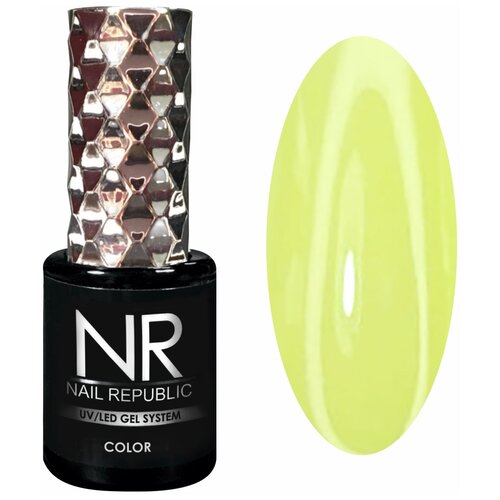 Nail Republic Гель-лак Камуфляж, 10 мл, 1014 uv лампа mizuhi uv лампа для маникюра electric uv nail drier