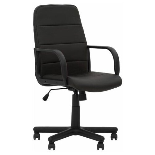 фото Компьютерное кресло nowy styl booster офисное, обивка: искусственная кожа, цвет: черный