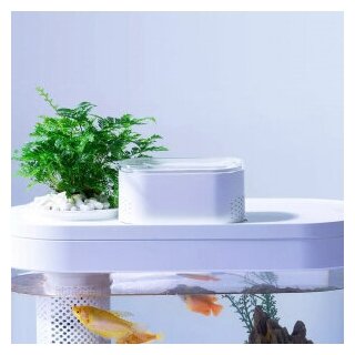 Умный Аквариум Geometry AI Smart Modular Fish Tank Pro С180 (HF-JHYG07) версия с автокормушкой - фотография № 8