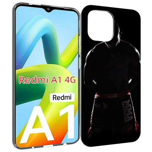 Чехол MyPads mma единоборства для Xiaomi Redmi A1 задняя-панель-накладка-бампер