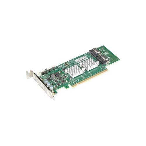 Опция Supermicro AOC-SLG4-4E4T 4-Port Retimer, x16 PCIe Gen 4, RoHS (AOC-SLG4-4E4T-O) aoc 2ur68g4 i2xt o adapter