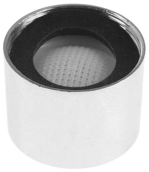 Аэратор ZEIN, внутренняя резьба, d=22 мм, сетка металл, корпус металл, цвет хром - фотография № 2