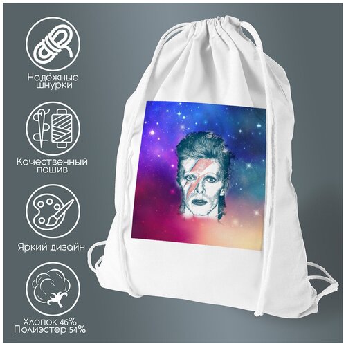 фото Сумка для обуви coolpodarok по рок-музыке боуи david bowie
