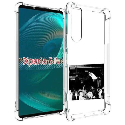 Чехол MyPads Playboi Carti - Die Lit для Sony Xperia 5 IV (5-4) задняя-панель-накладка-бампер чехол mypads playboi carti die lit для xiaomi black shark 5 pro задняя панель накладка бампер