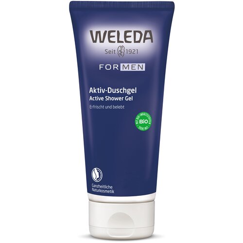 Гель для душа Weleda Men Active Fresh, 200 мл, 250 г