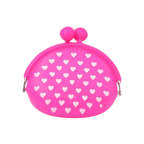 фото Кошелёк, отдел на фермуаре, цвет фуксия нет бренда