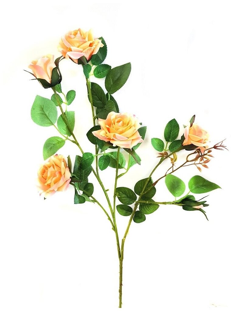Искусственные цветы Розы/Искусственные цветы для декора/Декор для дома В-39-00-2