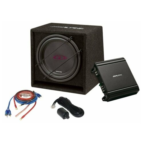 Сабвуфер Alpine SBG-30KIT корпусной активный 3594000₽