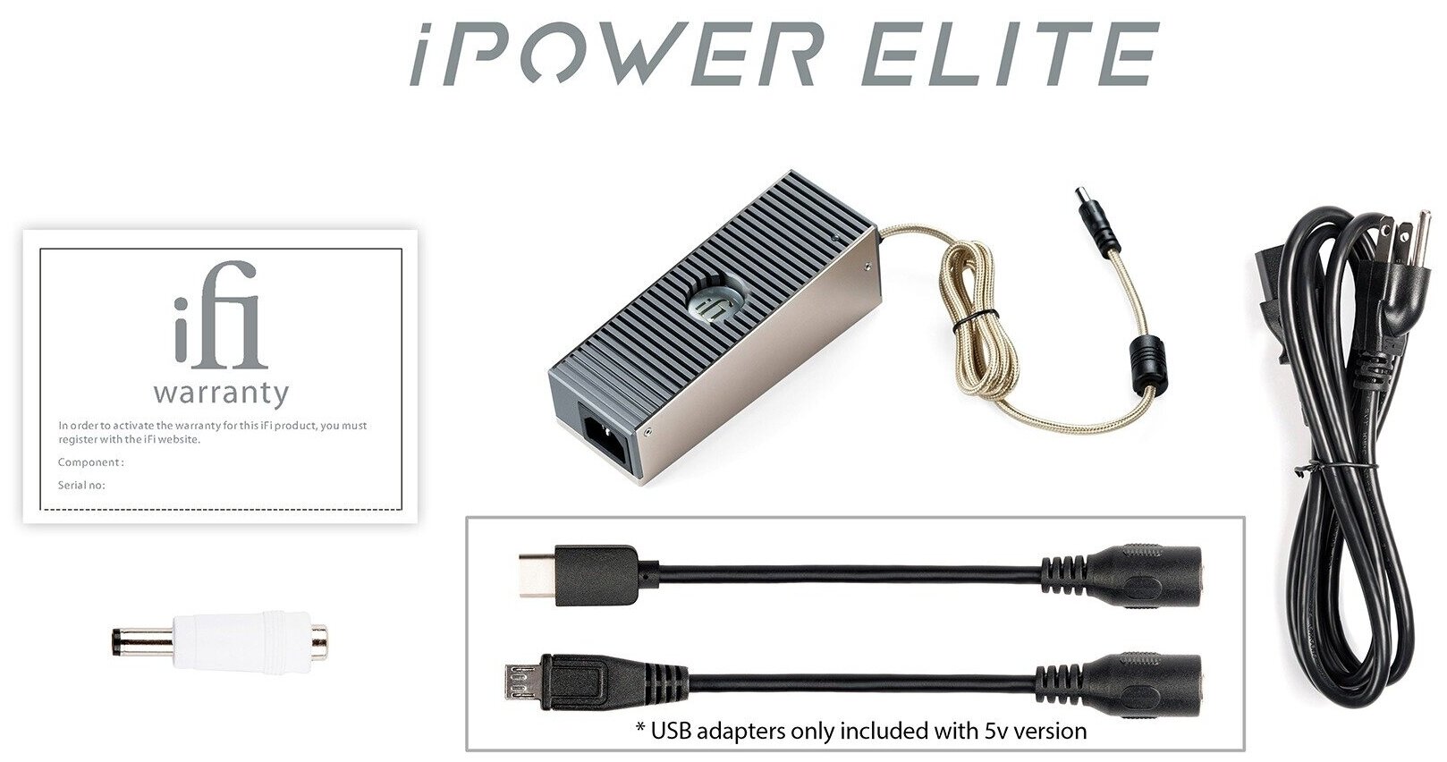 Блок питания для цифрового плеера iFi Audio iPower Elite 12V/4.0A