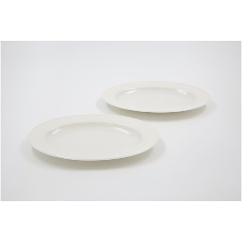 Блюдо овальное L 21см w 14см DELTA FBQ, фарфор сливочный (2 шт)