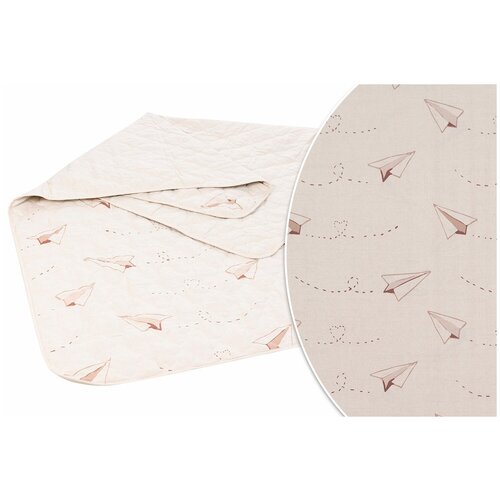 Одеяло / покрывало 2-сп (170х205 см) стеганое, 30% лён 