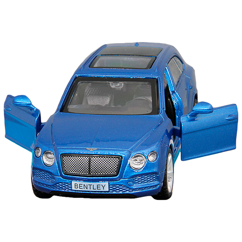 Модель 1:45 BENTLEY BENTAYGA, синий 1200142JB Автопанорама модель 1 34 bentley bentayga черный 1251300jb автопанорама