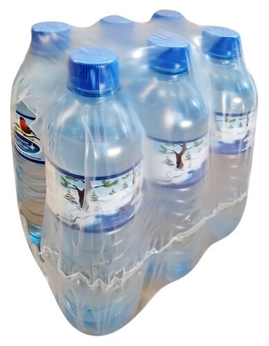 Вода питьевая газированная Утренняя звезда, 0,5л, пластиковая бутылка, 6 шт. - фотография № 1