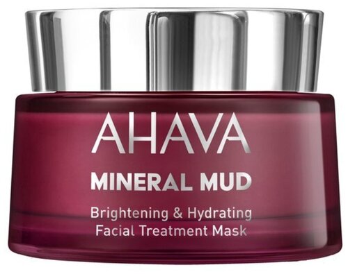 AHAVA Mineral Mud маска для лица увлажняющая придающая сияние, 50 г, 50 мл