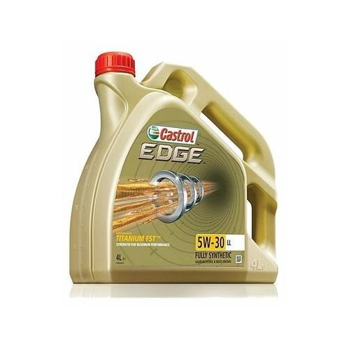 фото Синтетическое моторное масло castrol edge 5w-30 ll 4 л