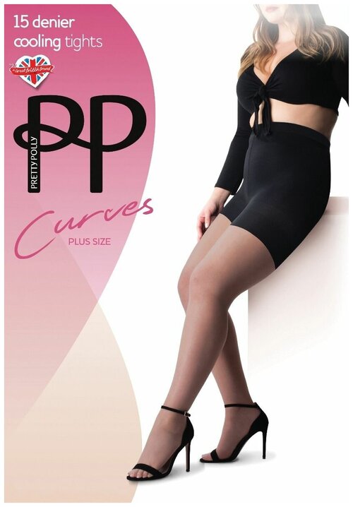 Колготки  Pretty Polly, размер XXL, бежевый