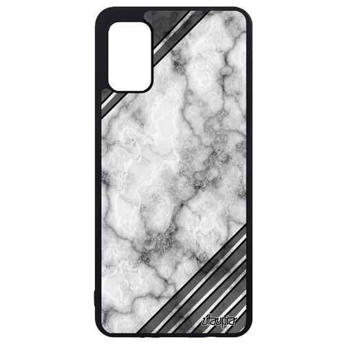 фото Противоударный чехол для мобильного // samsung galaxy a41 // "уголок" узор рамка, utaupia, светло-серый