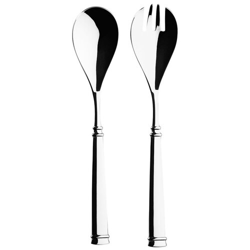 Набор столовых приборов для салата ложка+вилка (salad server) длиной 26 см.; нержавеющая сталь, Guy Degrenne, 126593