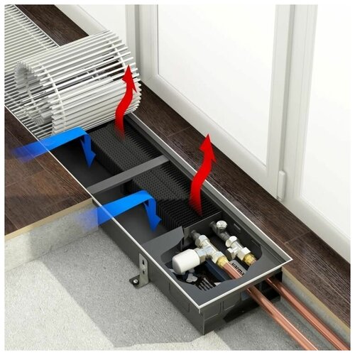 Varmann Ntherm 3701502800 роликовая решетка цвет фактурой дерева мрамора или гранита 230739₽