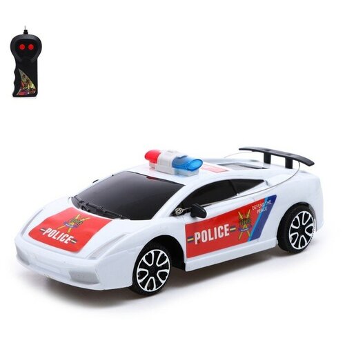Машина радиоуправляемая «Полицейский патруль» работает от батареек цвет бело-красный машина радиоуправляемая полицейский патруль работает от батареек цвет бело красный