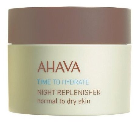 AHAVA Time To Hydrate Night Replenisher Ночной восстанавливающий крем для нормальной и сухой кожи лица, 50 мл