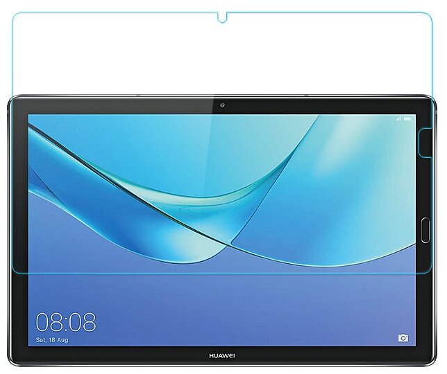 Защитное противоударное стекло MyPads для планшета Huawei MediaPad M5 10.8 / Huawei MediaPad M5 10.8 Pro с олеофобным покрытием