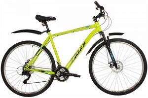 Горный (MTB) велосипед Foxx Aztec D 29 (2022) зеленый 22" (требует финальной сборки)