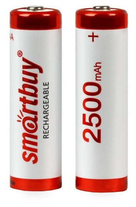 Аккумуляторы NiMh AA 2500mAh SmartBuy 2шт. в блистере