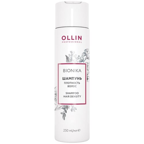 OLLIN Professional шампунь Bionika Плотность волос, 250 мл ollin professional шампунь bionika плотность волос 250 мл