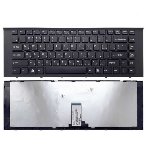 Клавиатура для Sony Vaio VPCEG VPC-EG (Черная) клавиатура для ноутбука sony 9z n7asw 10r