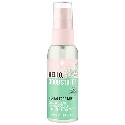 Спрей для лица ESSENCE HELLO, GOOD STUFF! успокаивающий и очищающий 50 мл