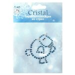 ADS048 Термоаппликация из страз Cristal - изображение