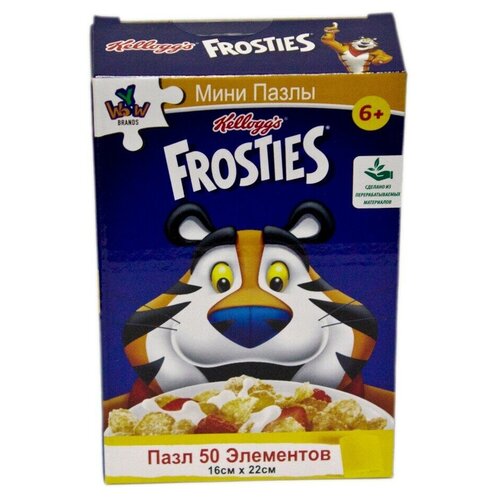 Пазл Kelloggs 16x22см. - 50 элементов, тип Frosties, цвет: синий 190231D