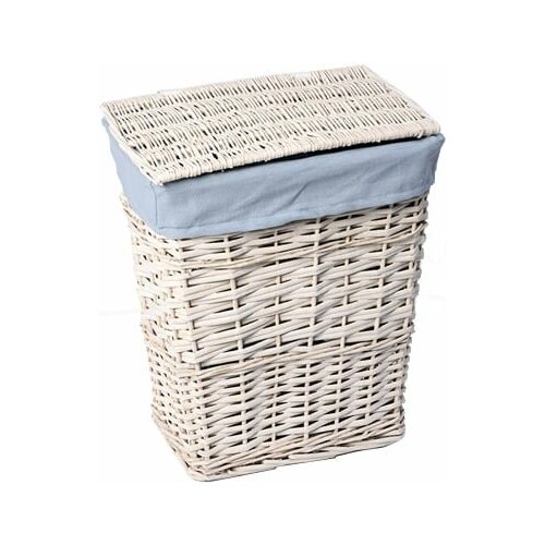 фото Корзина для белья wasserkraft lippe wb-450-m белая, средняя